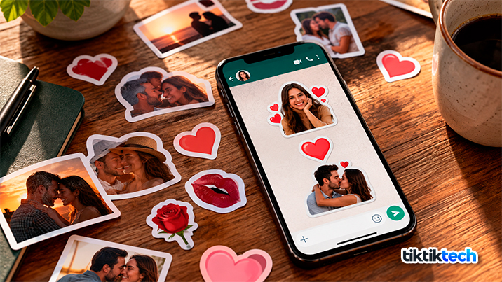 Figurinhas românticas para WhatsApp: como ter um acervo bonito sem instalar apps suspeitos
