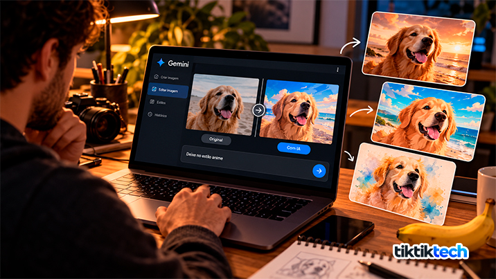Nano Banana do Gemini: como editar imagens com IA sem perder controle sobre o resultado